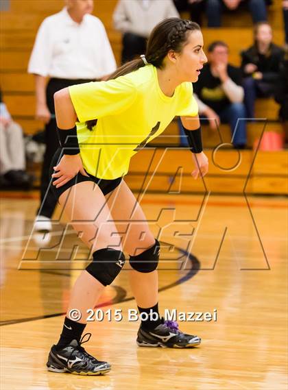 Thumbnail 3 in Aquinas [St. Thomas] vs Southern (OHSAA D4 Columbiana District Playoff) photogallery.