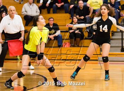 Thumbnail 2 in Aquinas [St. Thomas] vs Southern (OHSAA D4 Columbiana District Playoff) photogallery.