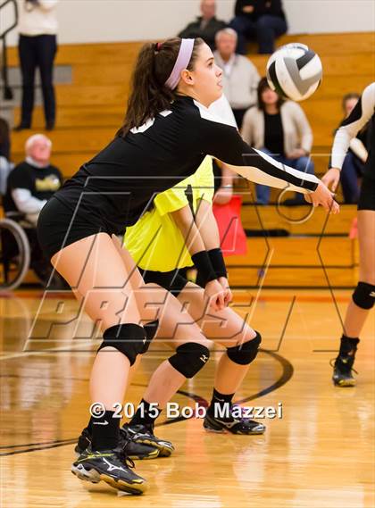Thumbnail 1 in Aquinas [St. Thomas] vs Southern (OHSAA D4 Columbiana District Playoff) photogallery.