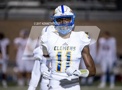 Thumbnail 3 in Clemens @ O'Connor (UIL 6A Bi-District Playoff) photogallery.
