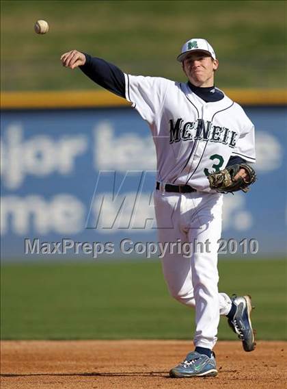 Thumbnail 2 in McNeil vs. Brenham (Rock Hardball Classic) photogallery.