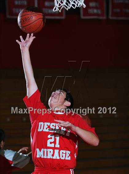 Thumbnail 3 in Desert Mirage JV v Palm Springs Frosh (MaxPreps Holiday Classic)  photogallery.