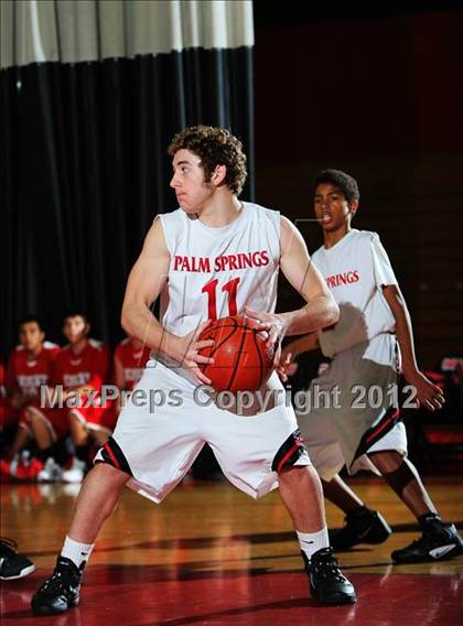 Thumbnail 1 in Desert Mirage JV v Palm Springs Frosh (MaxPreps Holiday Classic)  photogallery.