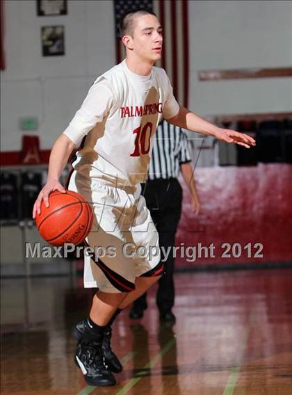 Thumbnail 3 in Desert Mirage JV v Palm Springs Frosh (MaxPreps Holiday Classic)  photogallery.