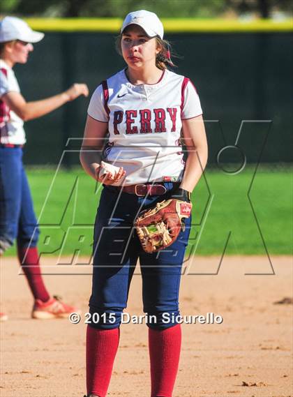 Thumbnail 3 in Gilbert vs. Perry (Red Mountain Tournament) photogallery.