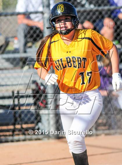 Thumbnail 3 in Gilbert vs. Perry (Red Mountain Tournament) photogallery.