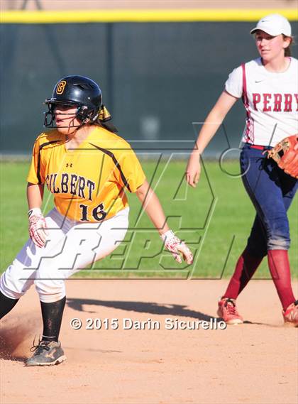 Thumbnail 1 in Gilbert vs. Perry (Red Mountain Tournament) photogallery.