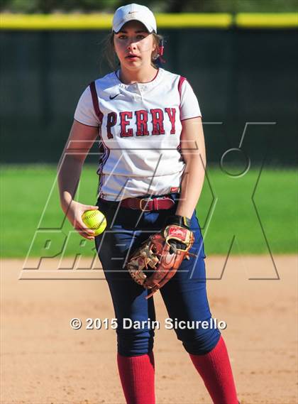 Thumbnail 3 in Gilbert vs. Perry (Red Mountain Tournament) photogallery.