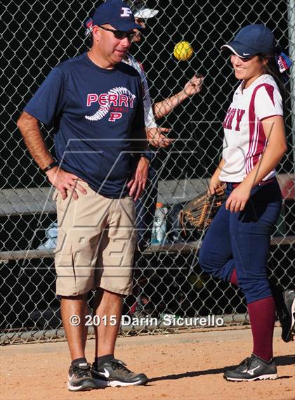 Thumbnail 2 in Gilbert vs. Perry (Red Mountain Tournament) photogallery.