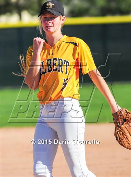 Thumbnail 2 in Gilbert vs. Perry (Red Mountain Tournament) photogallery.