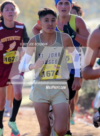 Thumbnail 2 in CIF State Cross Country Championships (Boys D3 Race) photogallery.