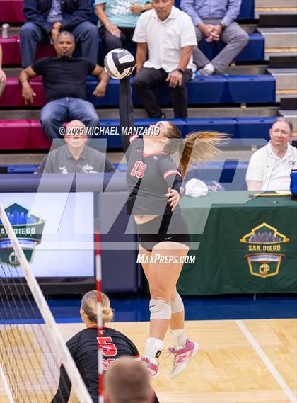 Thumbnail 1 in Santa Fe Christian vs. Patrick Henry (CIF SDS Division 2 Championships) photogallery.