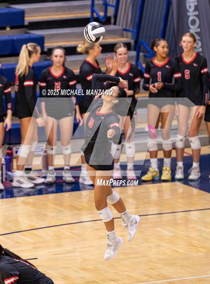 Thumbnail 2 in Santa Fe Christian vs. Patrick Henry (CIF SDS Division 2 Championships) photogallery.