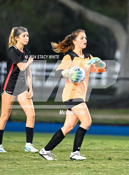 Thumbnail 2 in Saint Stephen's Episcopal vs Carrollwood Day (ODA Preseason Jamboree) photogallery.