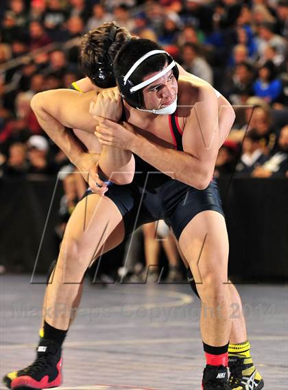 Thumbnail 3 in CIF Southern Section Masters Wrestling Championships (Day 2 - Finals) photogallery.
