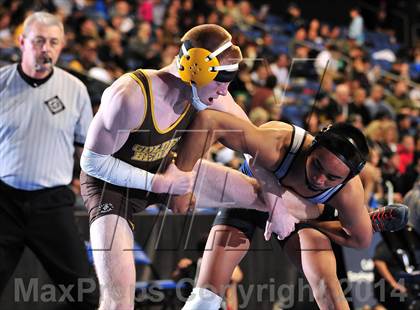 Thumbnail 2 in CIF Southern Section Masters Wrestling Championships (Day 2 - Finals) photogallery.