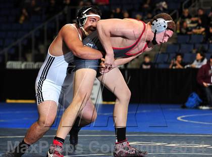 Thumbnail 3 in CIF Southern Section Masters Wrestling Championships (Day 2 - Finals) photogallery.