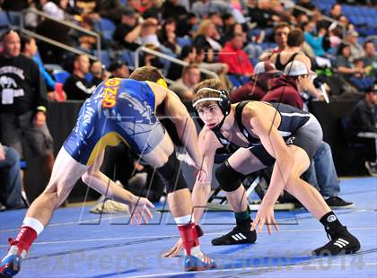 Thumbnail 3 in CIF Southern Section Masters Wrestling Championships (Day 2 - Finals) photogallery.