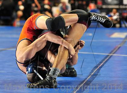 Thumbnail 3 in CIF Southern Section Masters Wrestling Championships (Day 2 - Finals) photogallery.