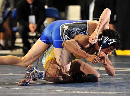 Thumbnail 3 in CIF Southern Section Masters Wrestling Championships (Day 2 - Finals) photogallery.