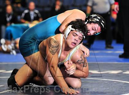 Thumbnail 2 in CIF Southern Section Masters Wrestling Championships (Day 2 - Finals) photogallery.