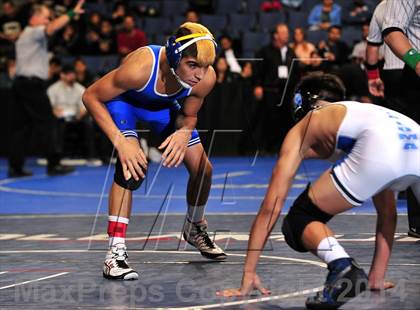 Thumbnail 2 in CIF Southern Section Masters Wrestling Championships (Day 2 - Finals) photogallery.