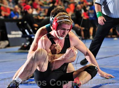 Thumbnail 3 in CIF Southern Section Masters Wrestling Championships (Day 2 - Finals) photogallery.