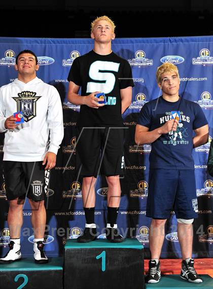 Thumbnail 1 in CIF Southern Section Masters Wrestling Championships (Day 2 - Finals) photogallery.