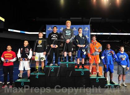 Thumbnail 3 in CIF Southern Section Masters Wrestling Championships (Day 2 - Finals) photogallery.