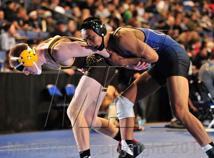 Thumbnail 3 in CIF Southern Section Masters Wrestling Championships (Day 2 - Finals) photogallery.