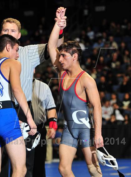 Thumbnail 2 in CIF Southern Section Masters Wrestling Championships (Day 2 - Finals) photogallery.