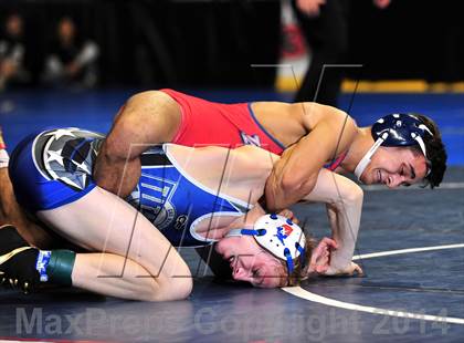 Thumbnail 3 in CIF Southern Section Masters Wrestling Championships (Day 2 - Finals) photogallery.