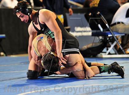 Thumbnail 3 in CIF Southern Section Masters Wrestling Championships (Day 2 - Finals) photogallery.