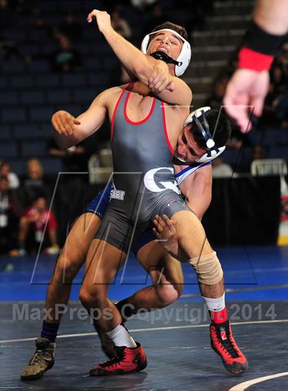 Thumbnail 2 in CIF Southern Section Masters Wrestling Championships (Day 2 - Finals) photogallery.