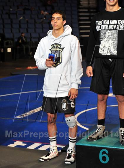 Thumbnail 3 in CIF Southern Section Masters Wrestling Championships (Day 2 - Finals) photogallery.