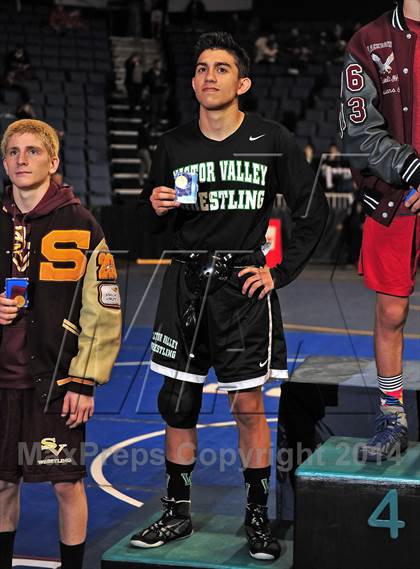 Thumbnail 3 in CIF Southern Section Masters Wrestling Championships (Day 2 - Finals) photogallery.