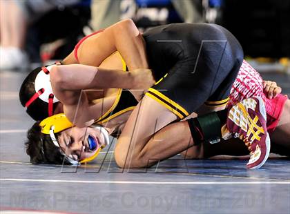 Thumbnail 1 in CIF Southern Section Masters Wrestling Championships (Day 2 - Finals) photogallery.