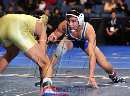 Thumbnail 3 in CIF Southern Section Masters Wrestling Championships (Day 2 - Finals) photogallery.