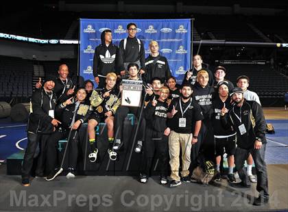 Thumbnail 2 in CIF Southern Section Masters Wrestling Championships (Day 2 - Finals) photogallery.