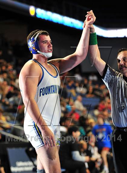 Thumbnail 3 in CIF Southern Section Masters Wrestling Championships (Day 2 - Finals) photogallery.