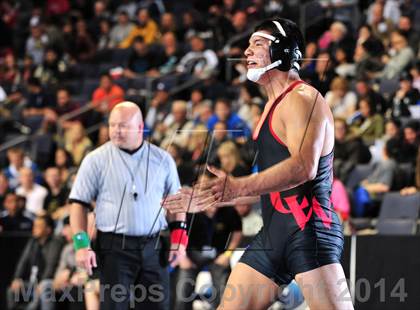 Thumbnail 2 in CIF Southern Section Masters Wrestling Championships (Day 2 - Finals) photogallery.