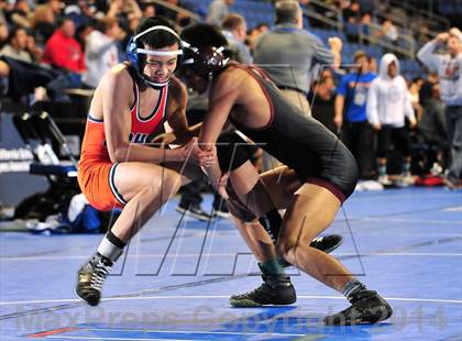 Thumbnail 2 in CIF Southern Section Masters Wrestling Championships (Day 2 - Finals) photogallery.