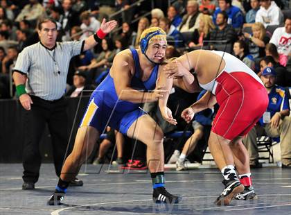 Thumbnail 2 in CIF Southern Section Masters Wrestling Championships (Day 2 - Finals) photogallery.