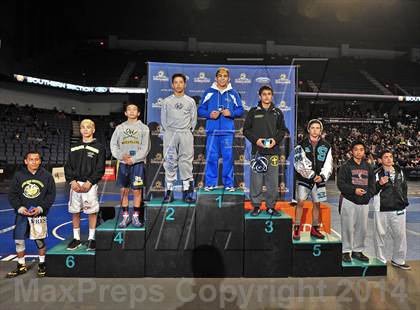 Thumbnail 1 in CIF Southern Section Masters Wrestling Championships (Day 2 - Finals) photogallery.