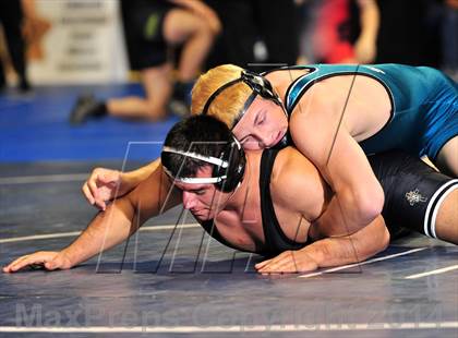 Thumbnail 3 in CIF Southern Section Masters Wrestling Championships (Day 2 - Finals) photogallery.
