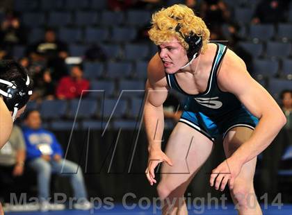 Thumbnail 3 in CIF Southern Section Masters Wrestling Championships (Day 2 - Finals) photogallery.