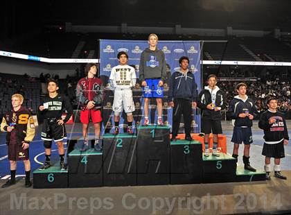 Thumbnail 2 in CIF Southern Section Masters Wrestling Championships (Day 2 - Finals) photogallery.