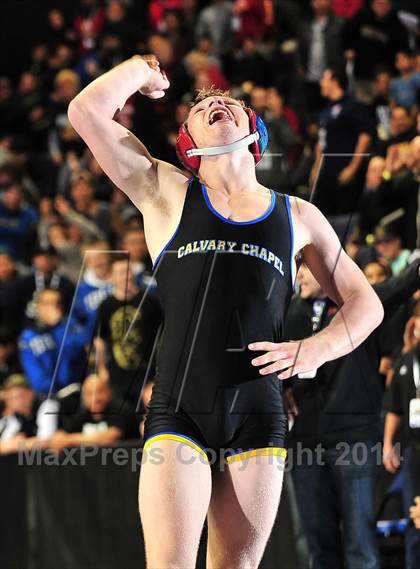 Thumbnail 2 in CIF Southern Section Masters Wrestling Championships (Day 2 - Finals) photogallery.