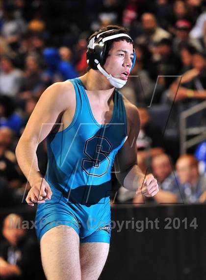 Thumbnail 2 in CIF Southern Section Masters Wrestling Championships (Day 2 - Finals) photogallery.