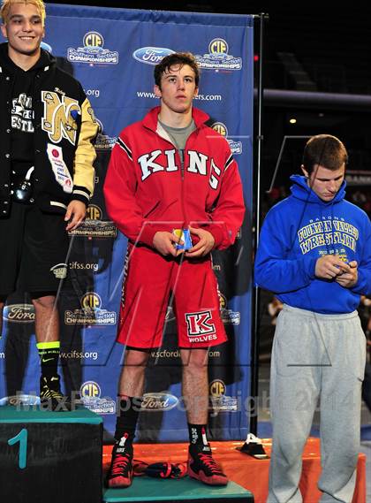 Thumbnail 3 in CIF Southern Section Masters Wrestling Championships (Day 2 - Finals) photogallery.